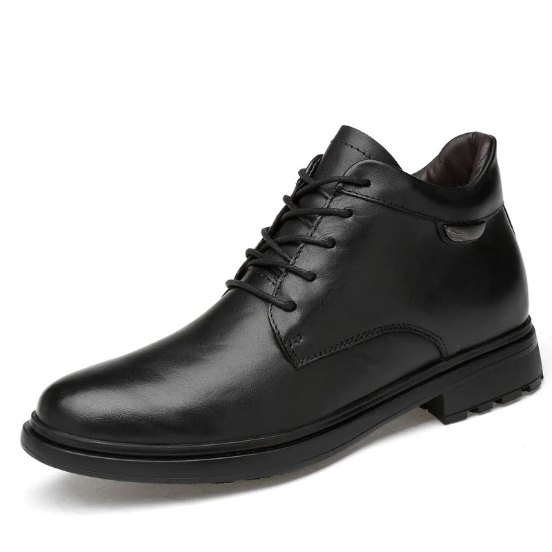 

Youki Man Shoes Dress Formal Shoe Autumn Men's Wedding Footwear Winter Boot Male Oxfords Fur Warm