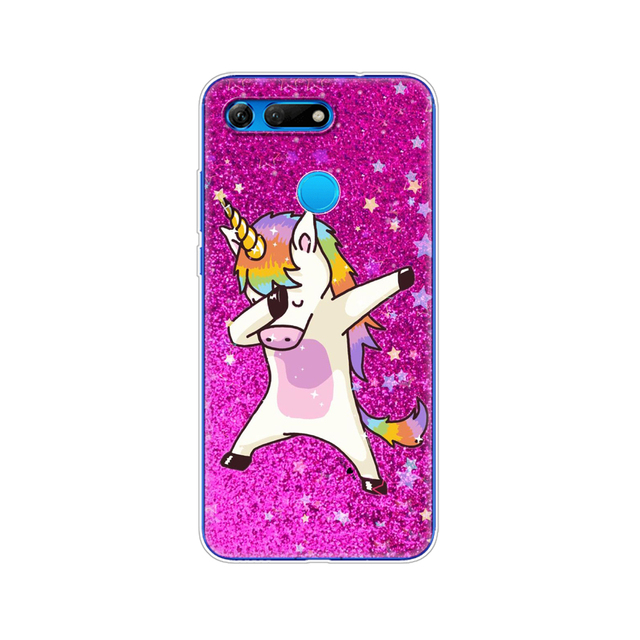for Huawei Honor View 20 V20 Case TPU Funda Soft Silicone Cover For Honor V20 Capa Cute Animal pattern Silicone Phone