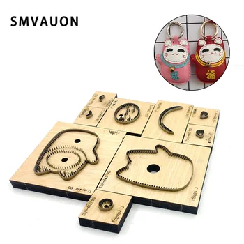 

Knife Mold Key Case DIY Wooden Cut Dies Leather Mold Punch Tools Suitable For Die Cutting Machine