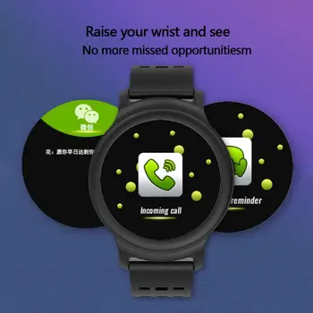 

Multi-functional Heart Rate Unisex New Style Round Screen Monitoring Sport Smart Watch