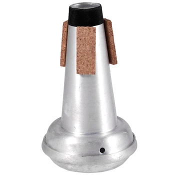 

Trumpet Aluminum Mute Straight Practice Mute for Trumpet Brass Musical Instrument Parts Accessories