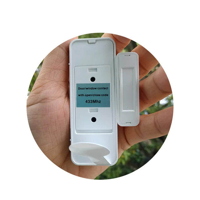 Two-way Intelligent Wireless Door/Window Sensor GS-WDS07 Door Detector Sensor 433MHz Suitable for G90E, G90B, G90B Plus 3