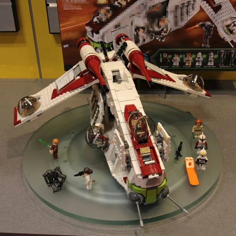 

Lepinblocks 05041 Star Wars Compatible legoinglys StarWars 75021 Republic Gunship Educational Blocks Christmas Gifts For gift