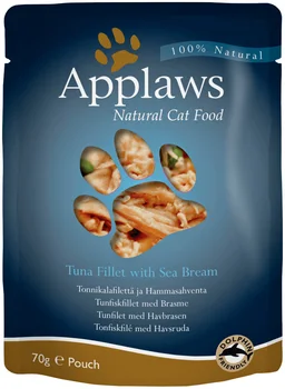 

APPLAWS APPLAWS for adult cats with tuna and sea bass 70 g