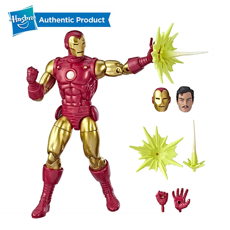 Hasbro Marvel Legends серия 80 я годовщина 6 &quotклассический Железный человек Тони Старк