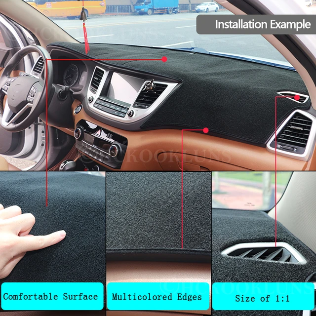 Car Inner Anti-Slip Mat For Suzuki Vitara LHD 2015 2016 2017 2018 2019  Escudo Gate Slot Coaster Anti-Dirty Door Groove Mat Car Styling Sticker