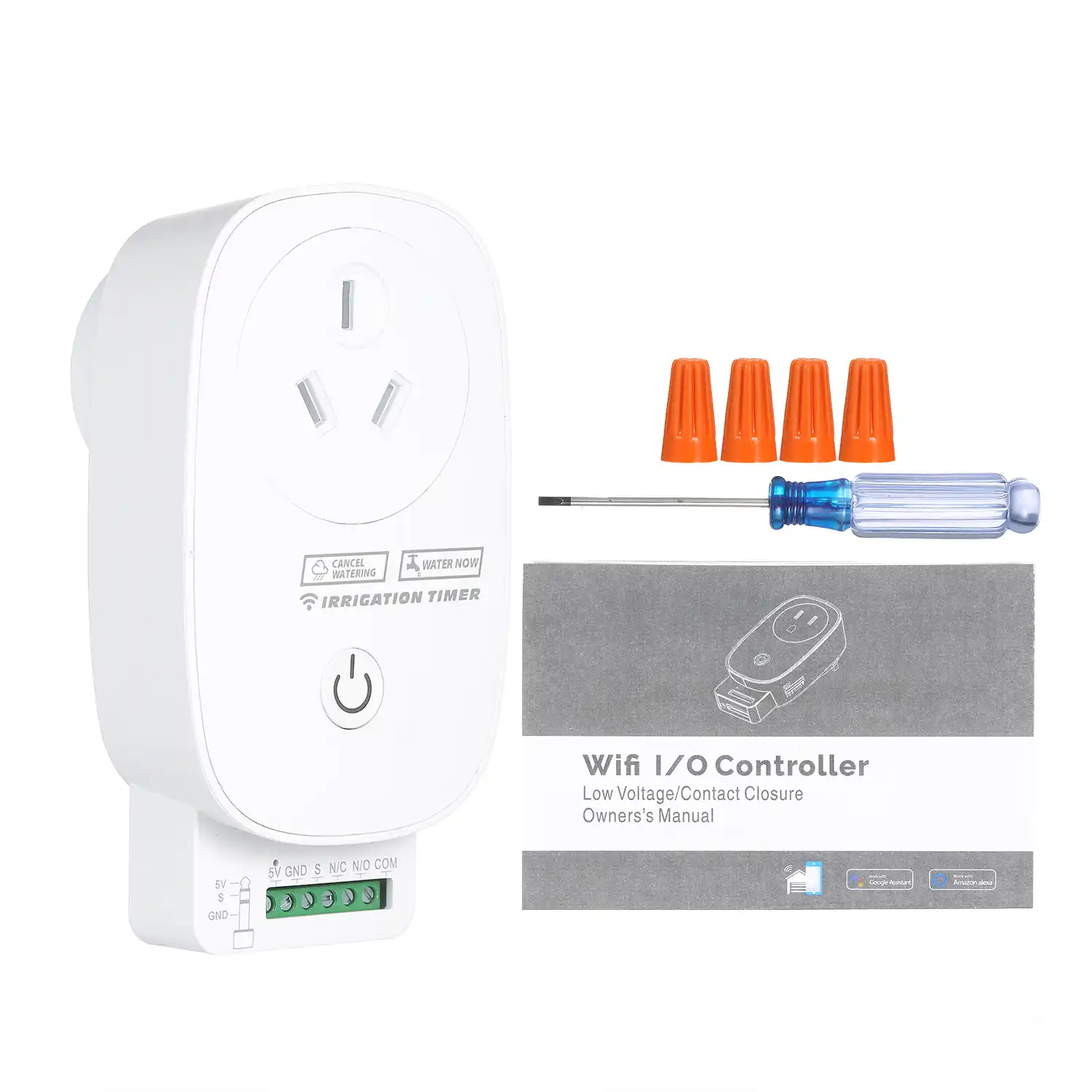 google home water timer