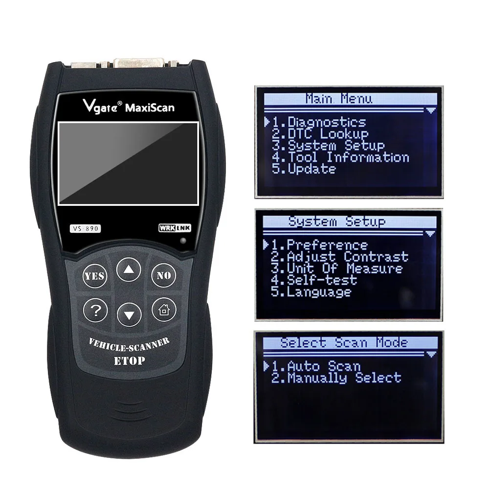 OBD2 Vgate VS890 Автомобильный сканер кода Vgate VS890 OBD 2 автоматический диагностический сканер VS 890 Canbus мульти брендовые автомобили VS890 диагностический инструмент