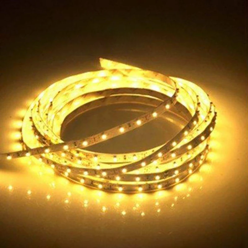 

5M DC12V LED Strip Light SMD 3528 White Yellow Green Blue Red Light Flexible 30LED/M Living Room Indoor Flexible Lighting Lamp