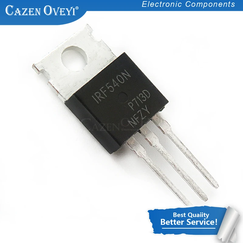 10pcs/lot IRF540NPBF IRF540N IRF540 TO-220 In Stock | Электронные компоненты и принадлежности