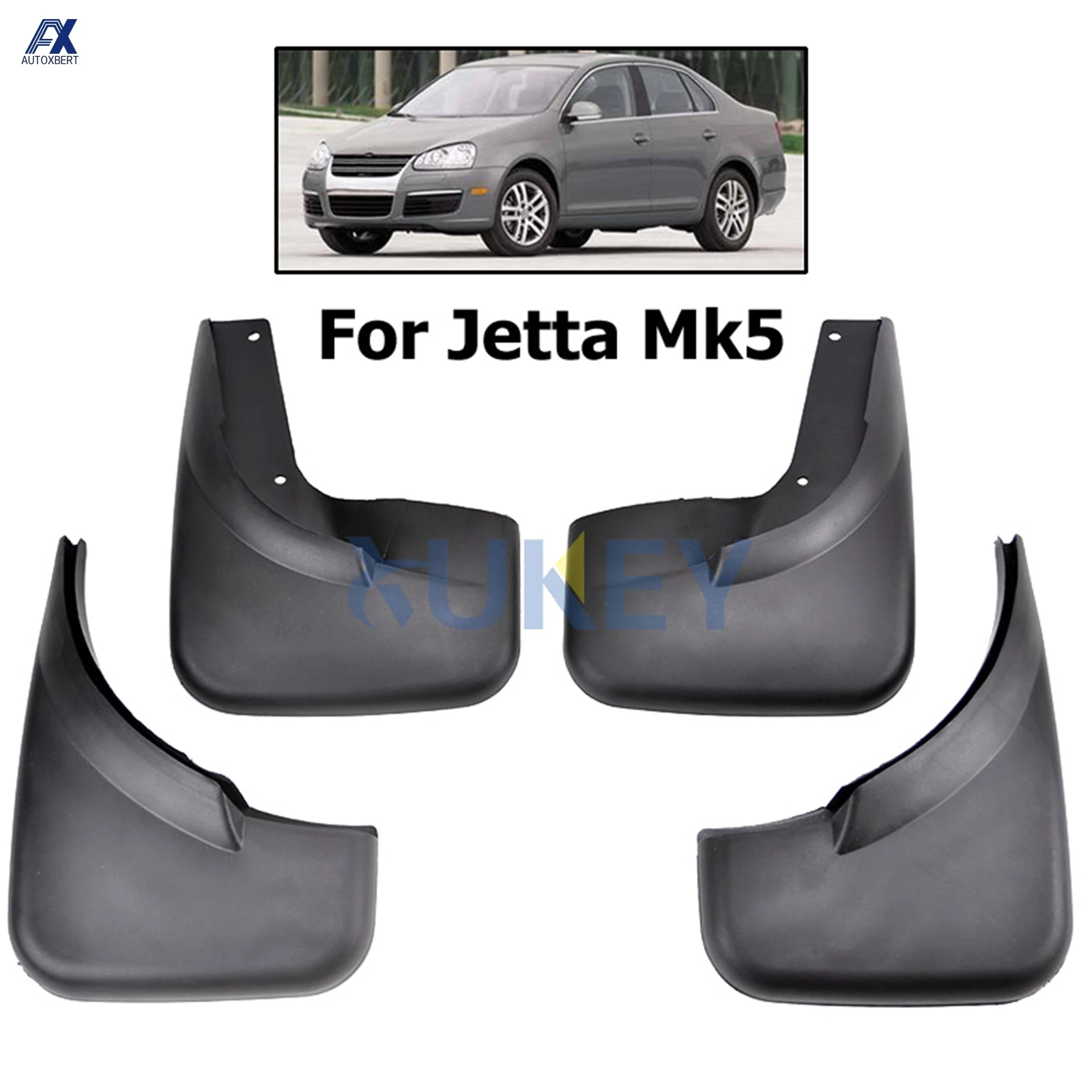 Брызговики для VW Jetta A5 Mk5 Bora Vento GLI 2006-2011 4 шт. | Автомобили и мотоциклы