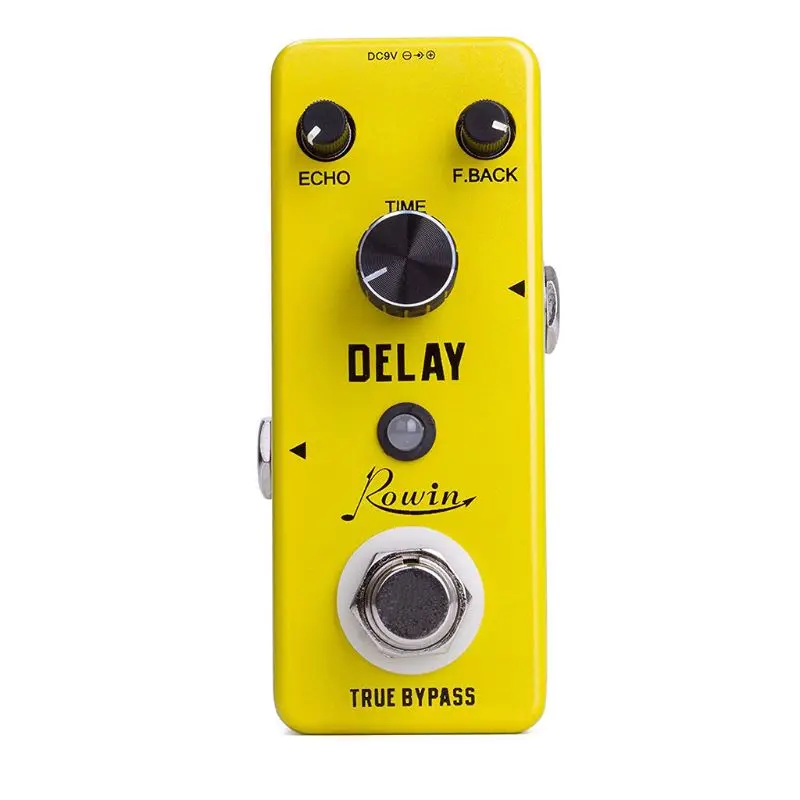 

ROWIN LEF - 314 Guitar Effects Classical Delay Analog Guitar Effects Pedal True Bypass Design Guitar Pure Analog Delay Effect