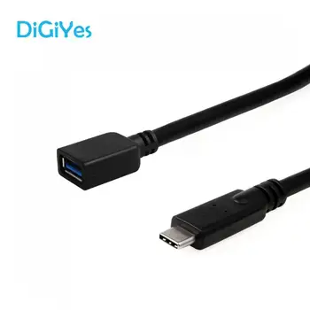 

DiGiYes USB 3.1 TypeC to USB 3.0 Type A Female Cable, 30CM/1Ft Data Sync Charging Cord for TypeC Supported Devices