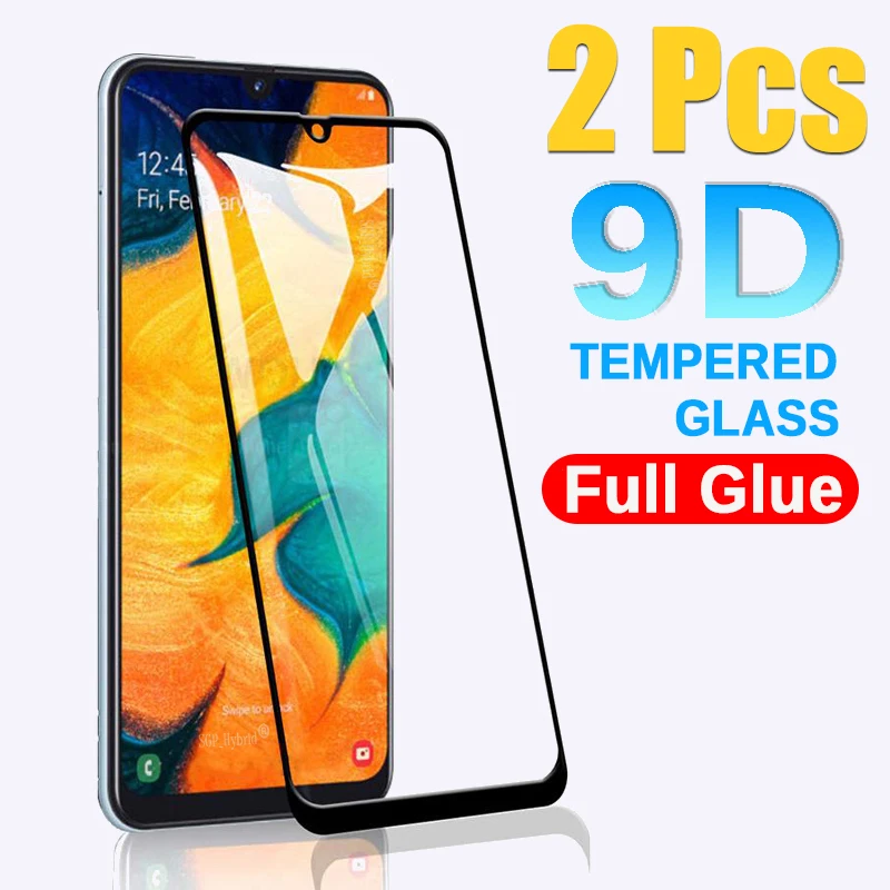 Закаленное стекло 9H HD для Samsung A51 A71 A50 A70 A80 пленка защиты экрана Galaxy a51 a71 a50 a70 a80 2
