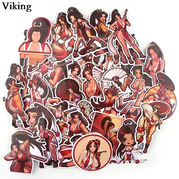 

10sets/lot Mai Shiranui Stickers 36Pcs/set Cartoon Sticker Luggage Skateboard Stickers Decals Waterproof Car Stickers G0723