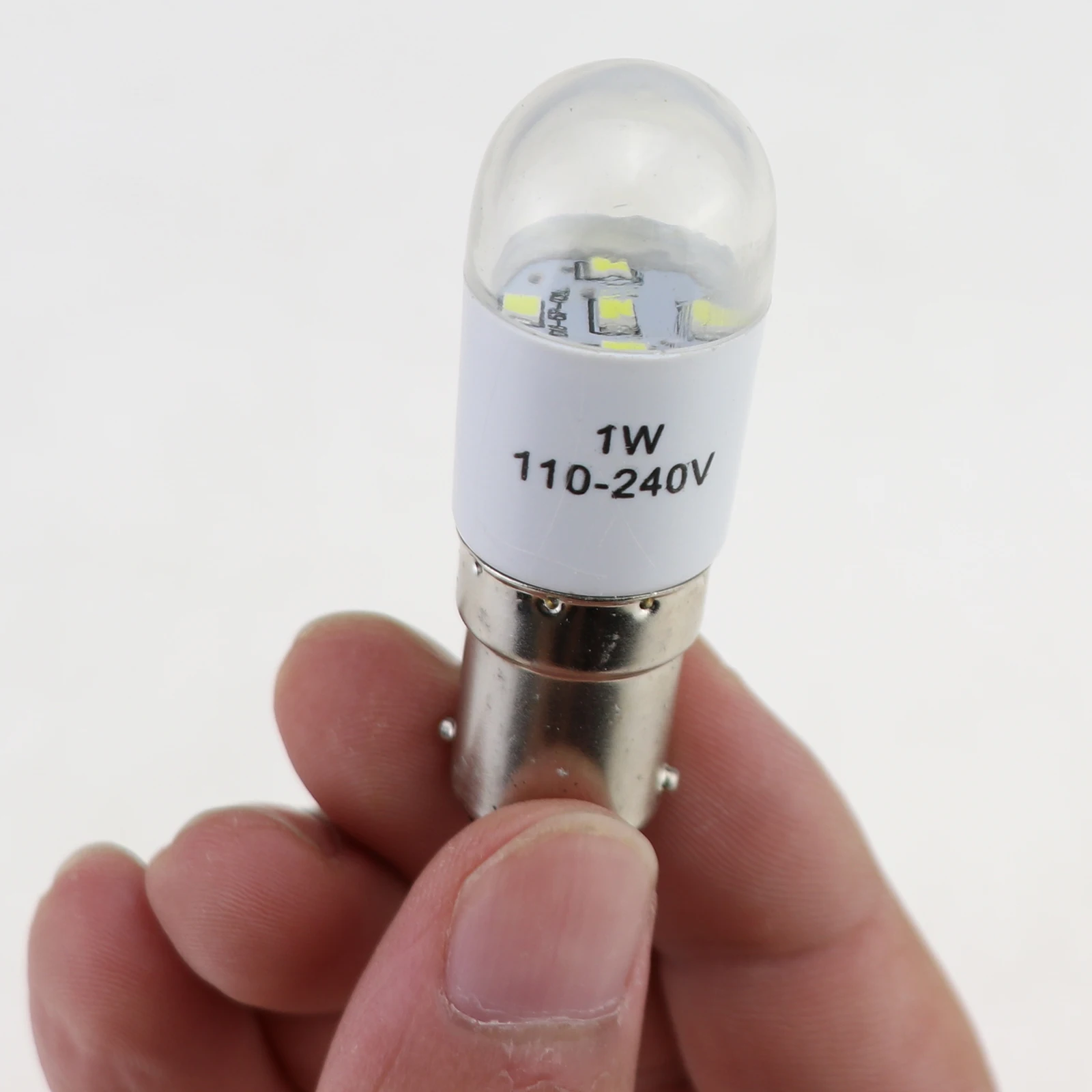 1Pcs  LED Light Bulbs for Home Sewing Machine Lamp Replacement 0.7W 220 Volts Screw Type