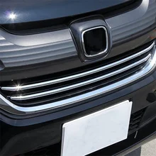 WELKINRY for Honda Freed 2017 2018 2019 2020 ABS chrome front head car grille air intake vent airscoop trim