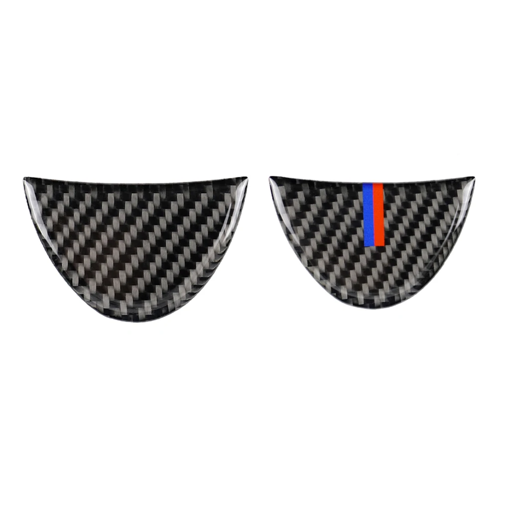

Replacement For Mini Cooper R53 R55 R57 Car Steering Wheel Semicircle Sticker Carbon Fiber Decorations