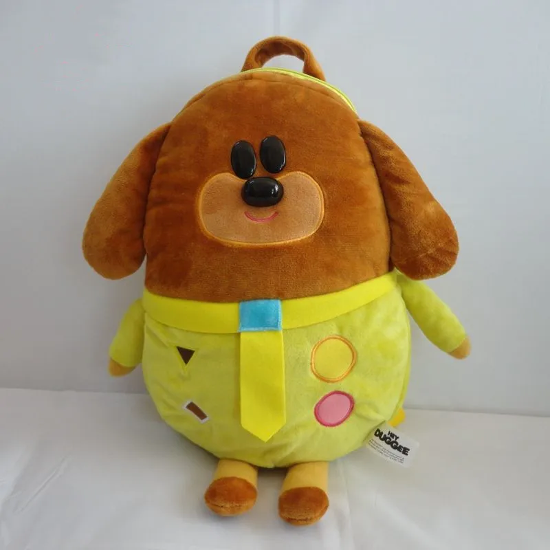 Плюшевый рюкзак Hey Duggee, Детская сумка, плюшевые куклы, детские игрушки, рождественский подарок