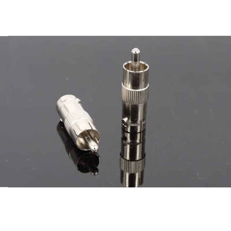 

A pair of BNC female RCA AV male adapter to CCTV surveillance camera video monitoring Zinc alloy RCA male BNC female head