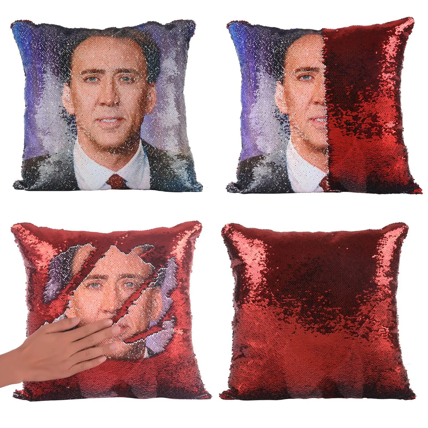 Pattern 11 Горячая Sequin Подушка Чехол-флип Подушка «русалка» в европейском Стиль Единорог печати диван-Подушка Чехол - Цвет: Pattern 11