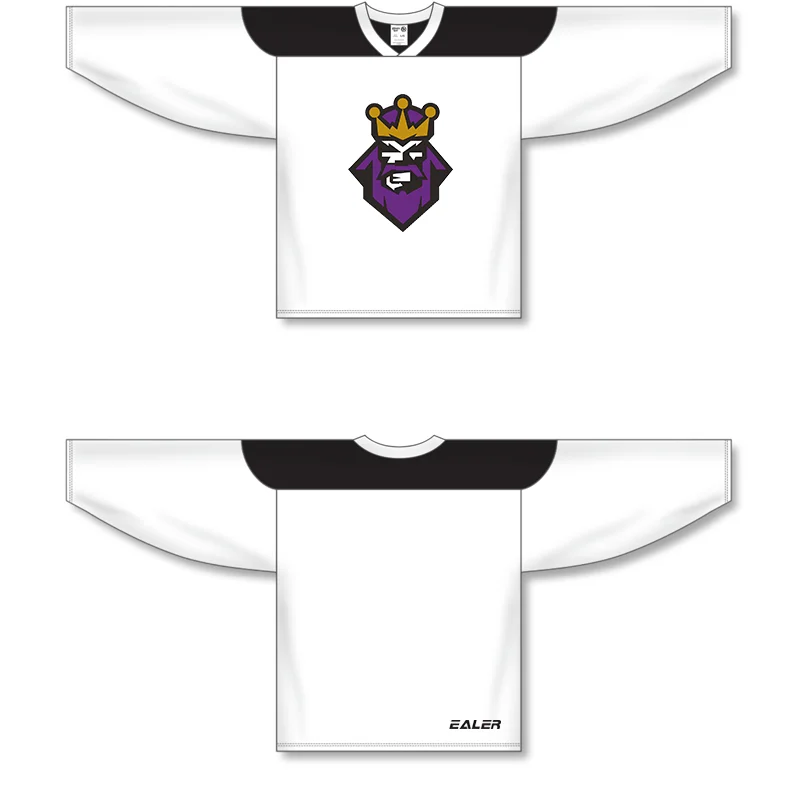 Coldoutdoor Free Shipping high quality Ice Hockey Training Jerseys Sport Cheap H6100 - Цвет: Белый