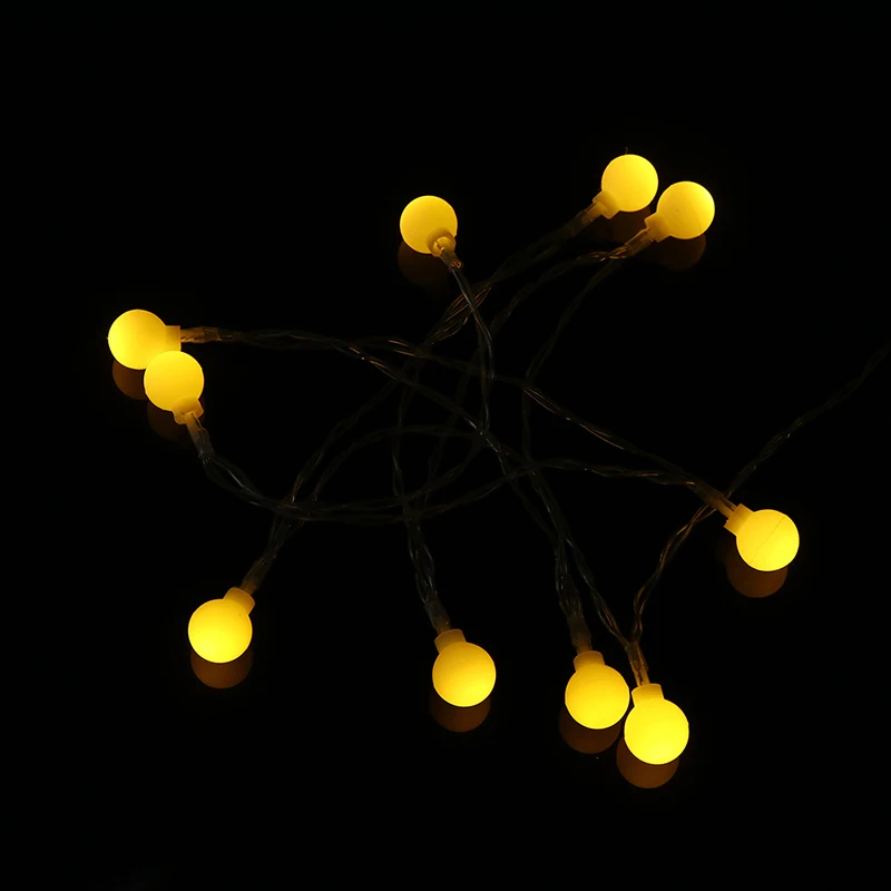 1,5 м 10LED домашний декор 3 м 20LED в виде шара пузыря гирлянды Батарея вспышки Фея лампа для отдыха на открытом воздухе для рождественского праздника