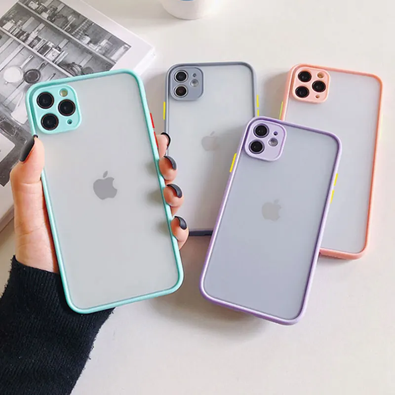 Противоударный силиконовый защитный чехол для телефона iPhone Xr Xs Max X SE 2020 10 11 Pro 8 7 6s