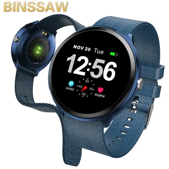 

BINSSAW Smart Watches Mens Waterproof Sports Smartwatch Heart Rate Monitor Smart Wrist Watch Women Fitness Tracker Wristband
