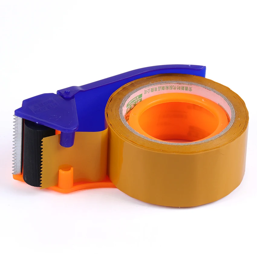 Yellow Parcel Box Adhesive Tapes 48mm19mm Silent Packing Tape Noiseless Strong Viscosity No Odor Environmental Protection Tape Wholesale (1)