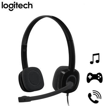 

Logitech H151 Gaming Stereo Headphones Multi-device Headsets with In-line Controls 1.8m for 3.5mm Audio Headset