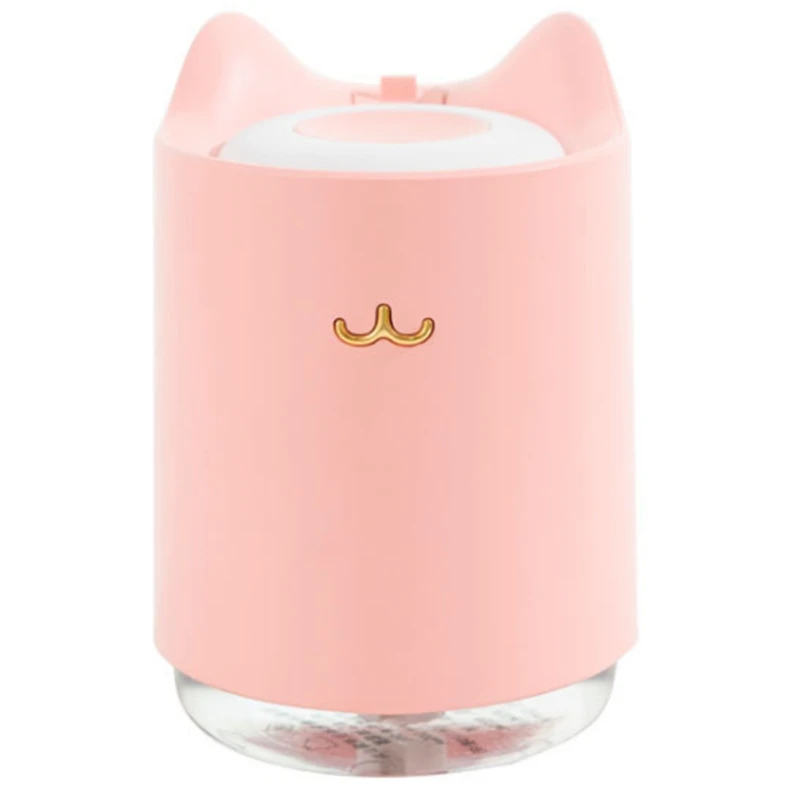 

Cute Pet 320ML Ultrasonic Air Humidifier Aroma Essential Oil Diffuser for Home Car USB Fogger Mist Maker with LED Night Lamp