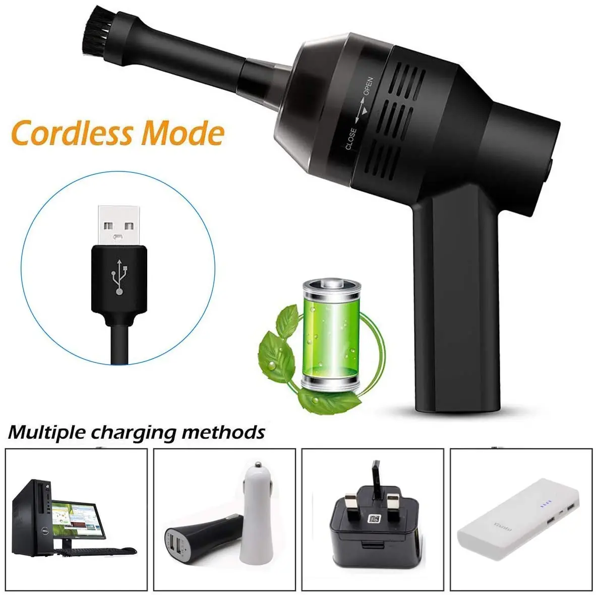 Mini Wireless Keyboard Vacuum with 2000mAh Rechargeable Battery – Powerful USB Cordless Cleaner and Blower for Computers and Cameras. Description Image.This Product Can Be Found With The Tag Names Cheap Device Cleaners, Computer Office, Device Cleaners, High Quality Computer Office