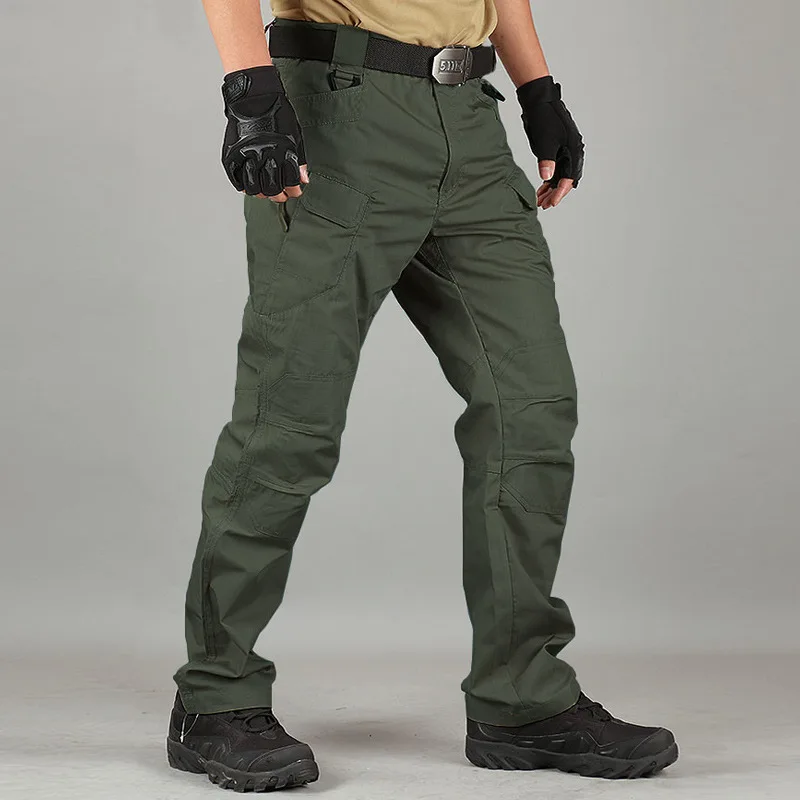 

X7 Tactical Trousers Men's Overalls Spring Autumn Wear-Resistant Plus Size Training Military Pants Multi-Pocket Pant