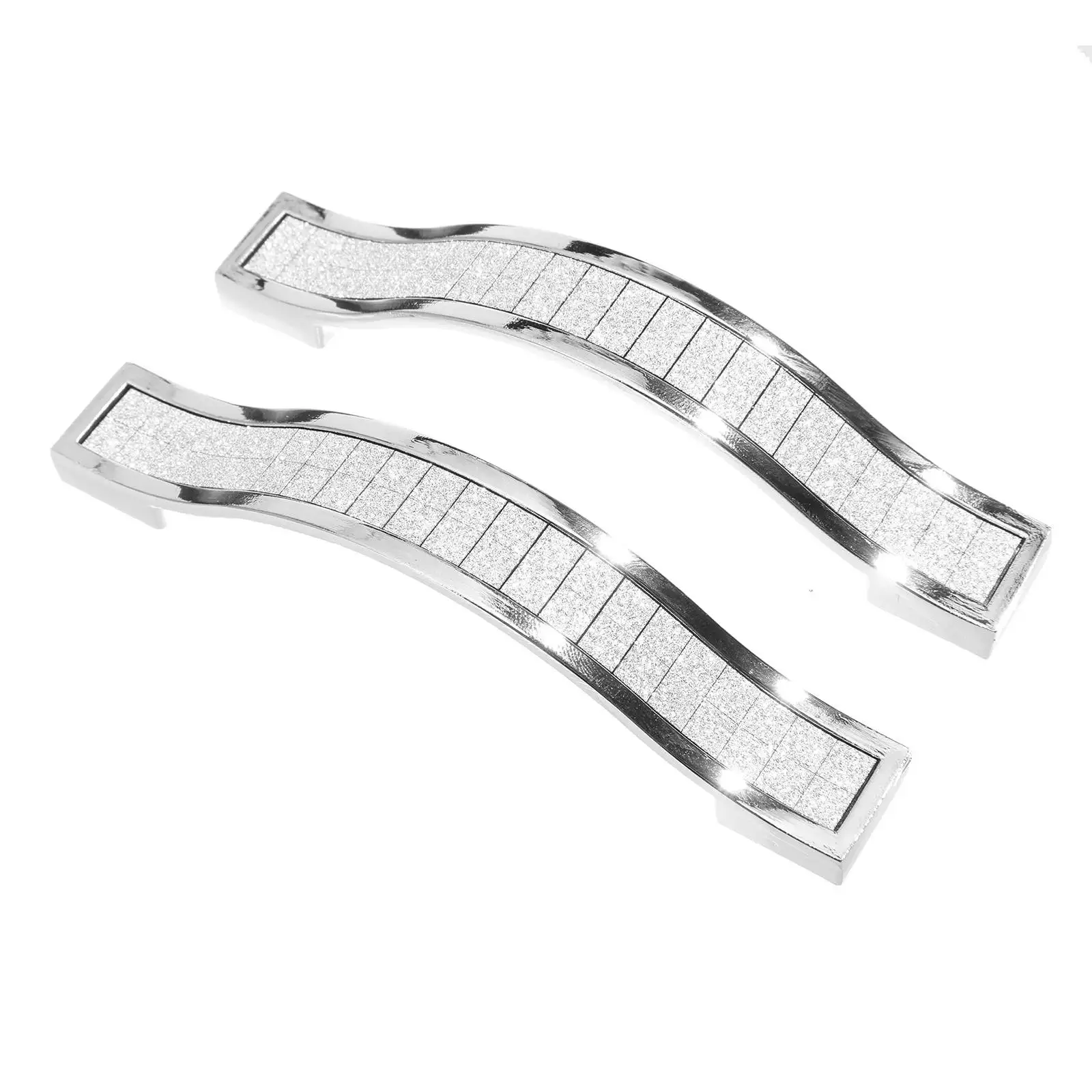 Door Handles Cabinet Handles Crystal 96mm Drawer Handle For Kitchen Cabinet Wardrobe Furniture 10Pcs