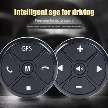 10 Keys Wireless Car Steering Wheel Control Button for Car Radio DVD GPS Multimedia Navigation Head Unit Remote Control Button