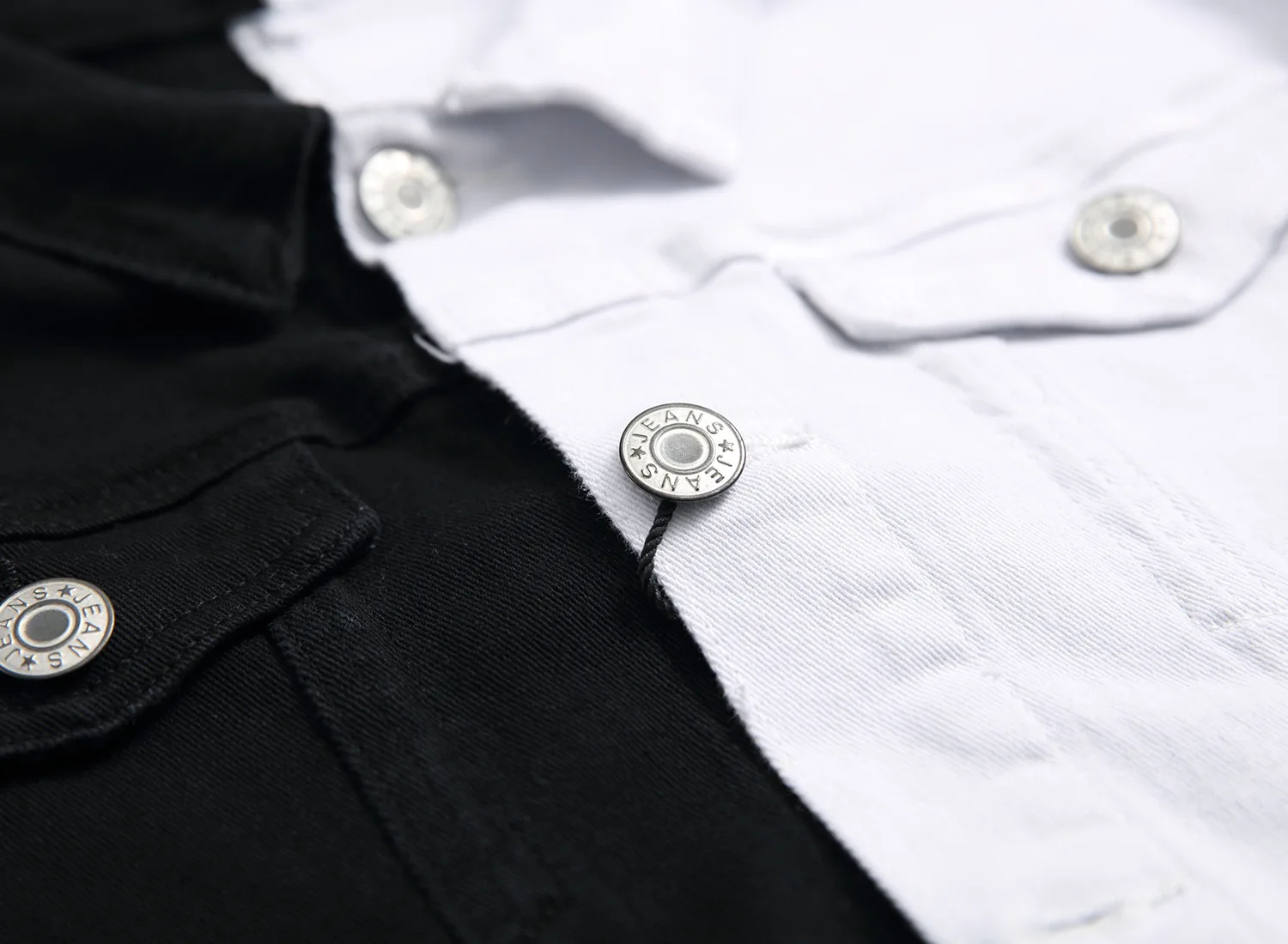 Мужские Черный и белый цвета печатная машина и джинсовая куртка cultivate one's молодежные модные джинсковая куртка с лацканами