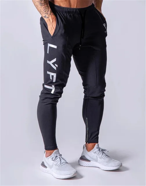 Men's Fitness Bodybuilding Cotton Joggers Men's Fitness Apparel, Men