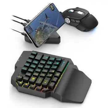 

G11 Mobile Phone Bluetooth 4.2 Keyboard and Mouse Converter Adapter Controller for Android/IOS Keyboard Mouse Converter