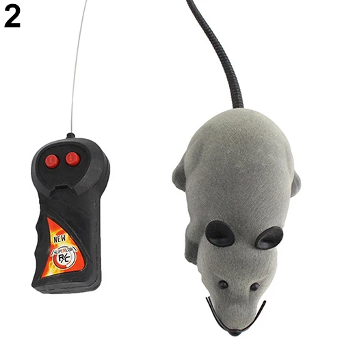 Wireless Animal Toys Funny RC Wireless Remote Control Brown Rat Mouse Toy for Cat Kitten Dog Pet Novelty Gift Cat Supplies Wireless Animal Toys Funny RC Wireless Remote Control Brown Rat Mouse Toy for Cat Kitten Dog Pet Novelty Gift Cat Supplies