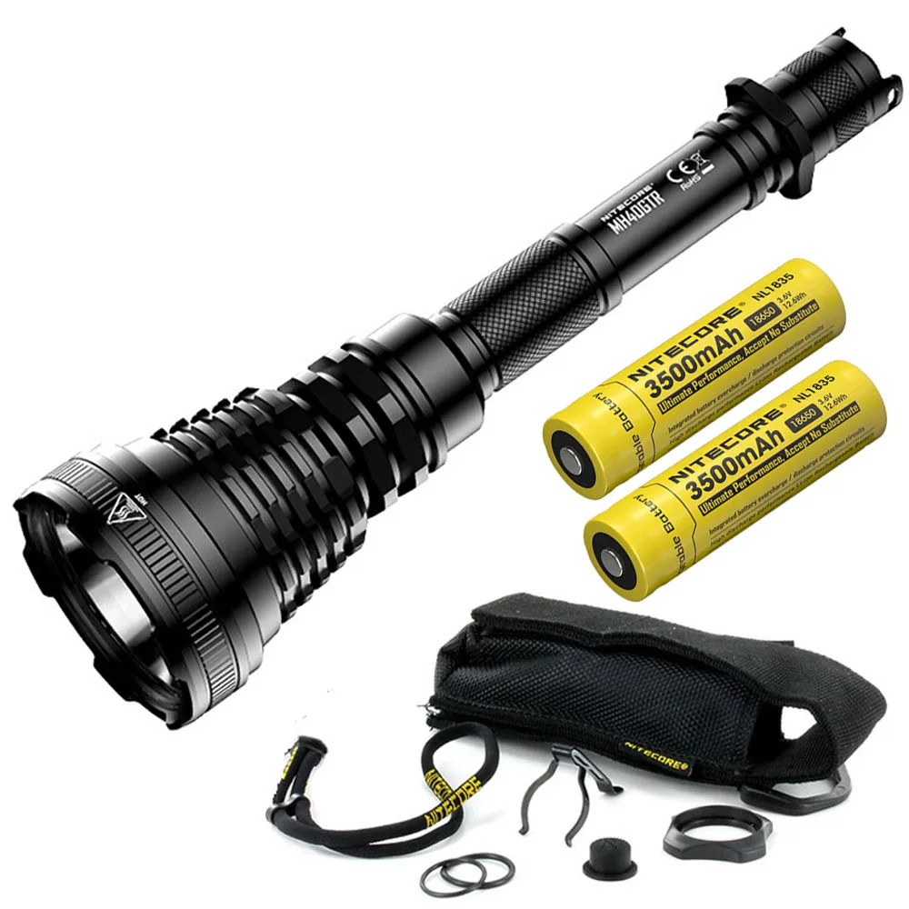 Светодиодный фонарик NITECORE MH40GTR с зарядкой от постоянного тока CREE XP L HI V3