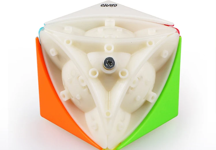 Qiyi mofangge Maple Magic Cube первые Скручивающиеся кубики листочной линии головоломки профессиональная магия 56 мм 1 шт. безопасные ABS ультра-игрушки для спокойных игр