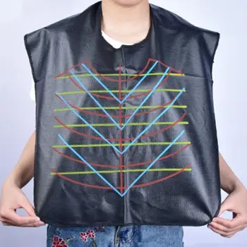 

Beauty Hair Dyeing Waterproof Non-Stick Shawl Barber Wrap Gown Apron Salon Antistatic Hairdressing Styling Cloth Coloring