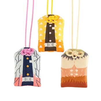 

Anime Demon Slayer: Kimetsu No Yaiba Tanjirou Nezuko Acrylic Cards Holder Bus Pass Business Card Case Keychain Bag Hanger