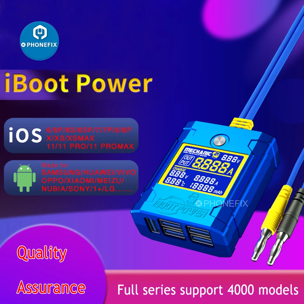 US $19.00 Mechanic iBoot Power DC Power Supply Test Host Boot Cable For iOS Android Phone Motherboard Repair Voltage Power Supply