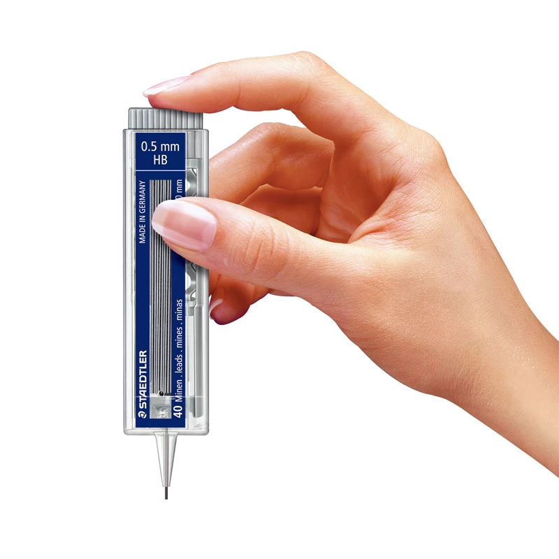 Свинцовый карандаш STAEDTLER 255 2B/HB 0 5 мм 7 без пвх &gt 90% натуральных материалов