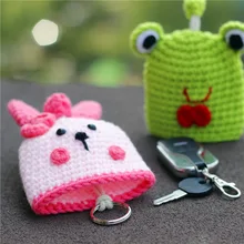 Шерстяные женские кошельки для ключей с мультяшным животным, детские маленькие сумки, креативные сумки для женщин, bolso mujeres bolsa feminina для мальчиков и девочек