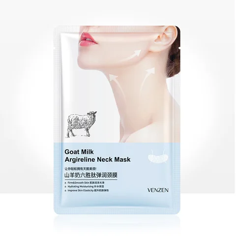 Anti Aging Neck Mask Anti Wrinkle Skin Care Whitening Nourishing Best Neck Cream Tighten Neck Lift Neck Firming 5PCs