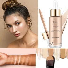 Professional Moisturizing Concealer Liquid Foundation Cover Dark Circles Acne and Easy to Apply Makeup Durable Concealer dermacol brand high quality concealer liquid foundation cover freckles acne marks waterproof professional primer cosmetic makeup