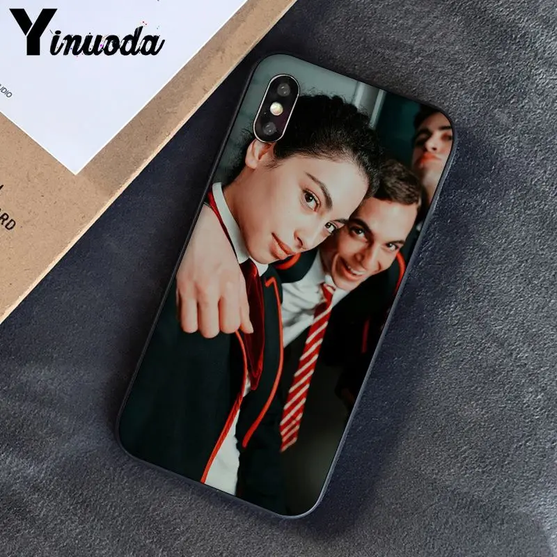 Yinuoda испанский ТВ серии Elite Новинка Fundas чехол для iPhone X XS MAX 6 6s 7 7plus 8 8Plus 5 5S SE XR 11 11pro max - Цвет: A6